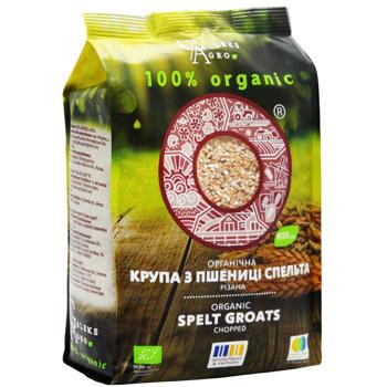 Galeks-Agro Cut Organic Spelt Wheat Groats 800g - buy, prices for Auchan - photo 3