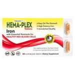 Natures Plus Hema-Plex Slow-Release Iron with Essential Nutrients 30 tablets