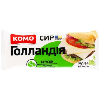 Komo Holland Hard Cheese 45% 150g - buy, prices for - photo 1