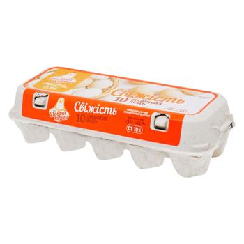 Vid Dobroy Kurky Freshness C1 Chicken Eggs 10pcs - buy, prices for Auchan - photo 5