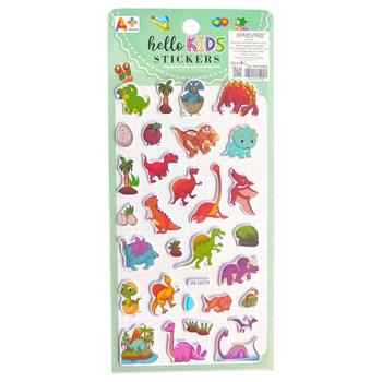 Malevaro Hello Kids Dinosaurs Sticker Set in assortment - buy, prices for COSMOS - photo 6