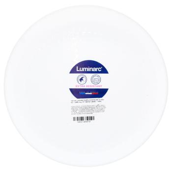 Luminarc Pampille White Dining Plate 25cm - buy, prices for Auchan - photo 2