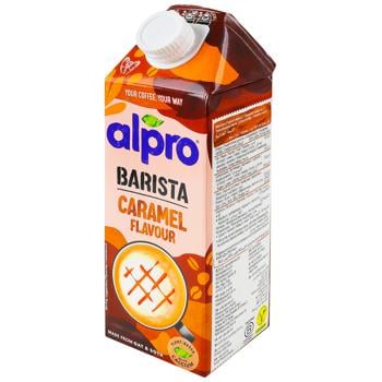 Alpro Barista Oatmeal-Soy Drink with Caramel Flavor 750ml - buy, prices for Vostorg - photo 1