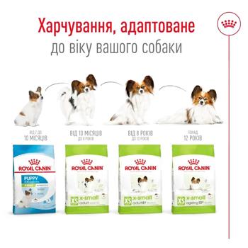 Royal Canin X-Small Adult 8+ Dry Food with Poultry for Dogs of Miniature Breeds 3kg - buy, prices for MasterZoo - photo 5
