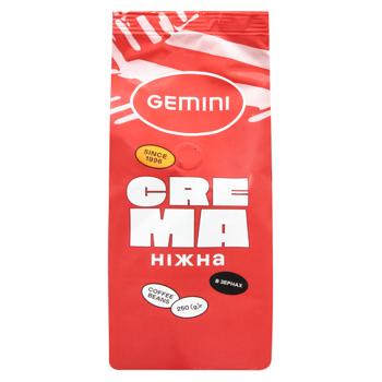 Кофе в зернах Gemini Crema Нежная 250г - купить, цены на - фото 2