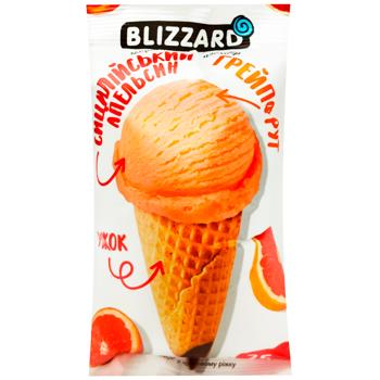 Мороженое Blizzard Сицилийский апельсин - грейпфрут 75г - купить, цены на Восторг - фото 1