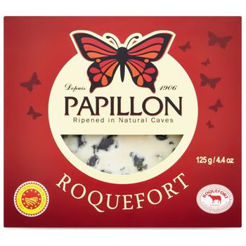 Cheese roquefort sheep milk 52% 100g - buy, prices for Auchan - photo 1