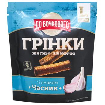 Гренки До Бочкового со вкусом чеснока 120г - купить, цены на МегаМаркет - фото 2