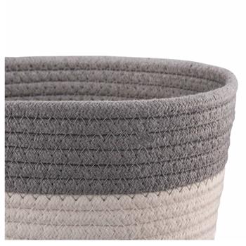 Кошик для зберігання Ardesto Vigor біло-сірий з бавовняного шпагату 3,5 - купити, ціни на За Раз - фото 4