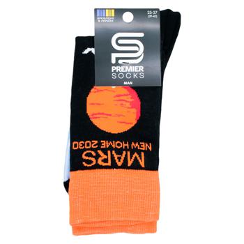 Носки Premier Socks Премиум Exclusive Mars мужские классические р.25-27 - купить, цены на ЕКО Маркет - фото 1