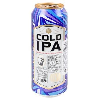 Пиво Olvi Cold IPA світле 5% 0,5л - купити, ціни на - фото 1