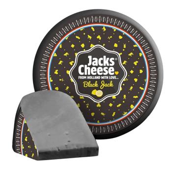 Сыр Jacks Cheese Дилано черный с лимоном 50% - купить, цены на Идеал - фото 1