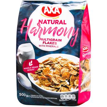 AXA Harmony Multigrain Flakes Enriched with Minerals Dry Breakfast 500g - buy, prices for - photo 2