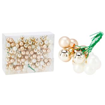 Подвеска Koopman Гроздь бежевая 2см*12шт