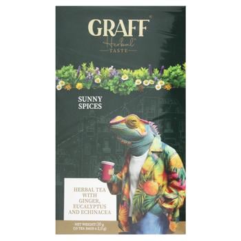Graff Sunny Spices Herbal Tea 2g*15pcs - buy, prices for Vostorg - photo 1