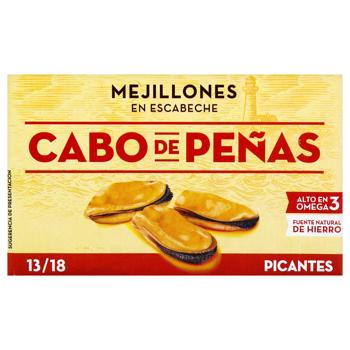 Мідії Cabo de Penas в маринаді гострі 111г - купити, ціни на METRO - фото 4
