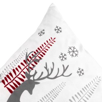 ПОДУШКА 45Х45 ОЛЕНЯ CHRISTMAS - купить, цены на Auchan - фото 3