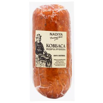 Колбаса Nadiya Индюшачья рубленая - купить, цены на WINETIME - фото 1