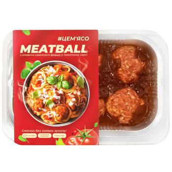 TseMiaso Meatballs from Minced Pork and Beef in Tomato Sauce 650g