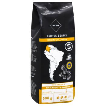 Rioba Origin Colombia Coffee Beans 500g - buy, prices for METRO - photo 2