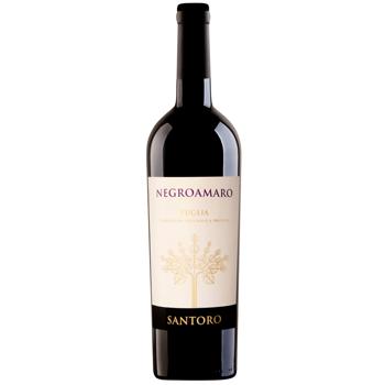 Santoro Negroamaro IGP Puglia Red Dry Wine 12.5% 0.75l