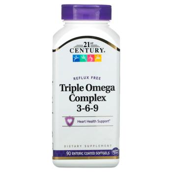 21st Century Triple Omega Complex Omega 3-6-9 90 softgels