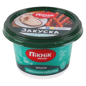 Закуска Пикник меню с баварскими колбасками 200г - купить, цены на Чудо Маркет - фото 2