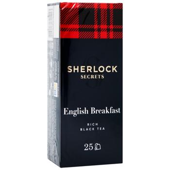 Sherlock Secrets English Breakfast Black Tea 2g*25pcs - buy, prices for - photo 2