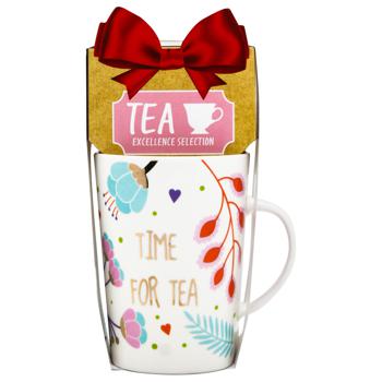 Ribbon Gift Set Cup 380ml and Tea Bags 2g*2pcs - buy, prices for METRO - photo 2