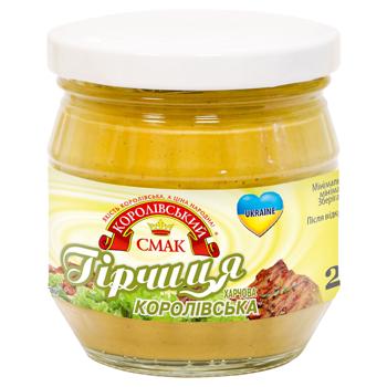 Korolivskyy Smak Mustard 200g - buy, prices for - photo 1