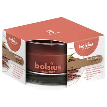 Свеча Bolsius True Scents Агаровое дерево 50/80 - купить, цены на КОСМОС - фото 1