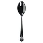 Metal imitation Set of Disposable Spoons 18.6cm 12pcs