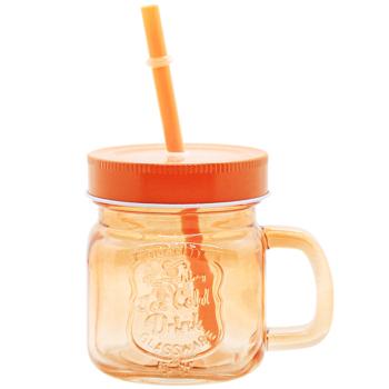 Actuel Jar with Straw 250ml - buy, prices for Auchan - photo 3