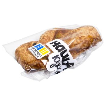 Плетенка Auchan с заварным кремом и изюмом 80г - купить, цены на Auchan - фото 3