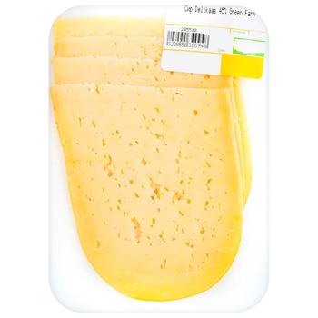 Farm cheese Delikaas Green 45% - buy, prices for ULTRAMARKET - photo 1