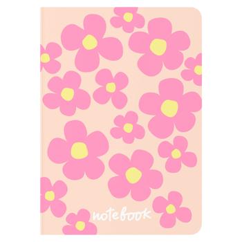 Блокнот "Квітковий" рожевий - купити, ціни на Grono - фото 1