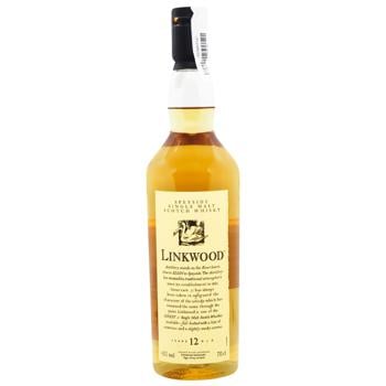 Віскі Linkwood 12yo 43% 0,7л - купити, ціни на МегаМаркет - фото 1