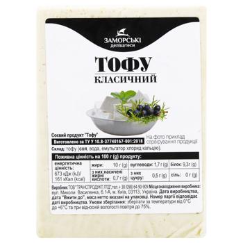 Соевый продукт Заморские Деликатес Тофу Классический - купить, цены на - фото 4