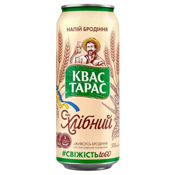 Kvas Taras Bread Kvass 0.5l - buy, prices for Ideal - photo 1