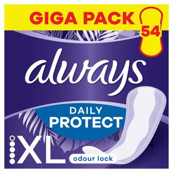 Прокладки щоденні Always Daily Protect ХL Extra Long 54шт