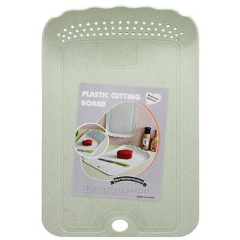 Дошка обробна пластик зі зливом 32*21см 237-34235 - купити, ціни на Таврія В - фото 3