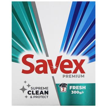 Пральний порошок Savex 2in1 Fresh автомат 300г - купити, ціни на Cупермаркет "Харків" - фото 3