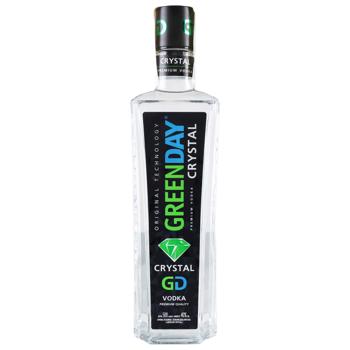 Водка Green Day Crystal 40% 0,5л