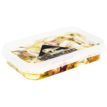 Морепродукти Iceberg Асорті в олії 200г - купити, ціни на Auchan - фото 1