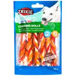 Ласощі для собак Trixie Паличка для чищення зубів Denta Fun 12 см, 80 г / 10 шт. (барбекю)
