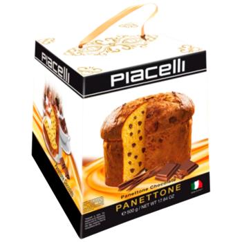 Панеттоне Piacelli Шоколадный 500г - купить, цены на Торба - фото 1