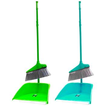 Eco Fabric Dustpan and Brush for Cleaning - buy, prices for Auchan - photo 1