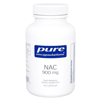 N-ацетил-L-цистеїн Pure Encapsulations NAC 900мг 120 капсул - купити, ціни на Біотус - фото 1