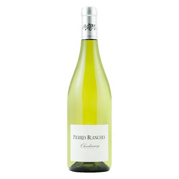 Вино Pierres Blanches Chardonnay Сlassique Pays D'OC IGP 9-13% 0,75л