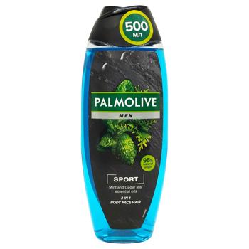 Palmolive Men Sport Shower Gel with Mint and Cedar Leaf Essential Oils 500ml - buy, prices for Tavria V - photo 1